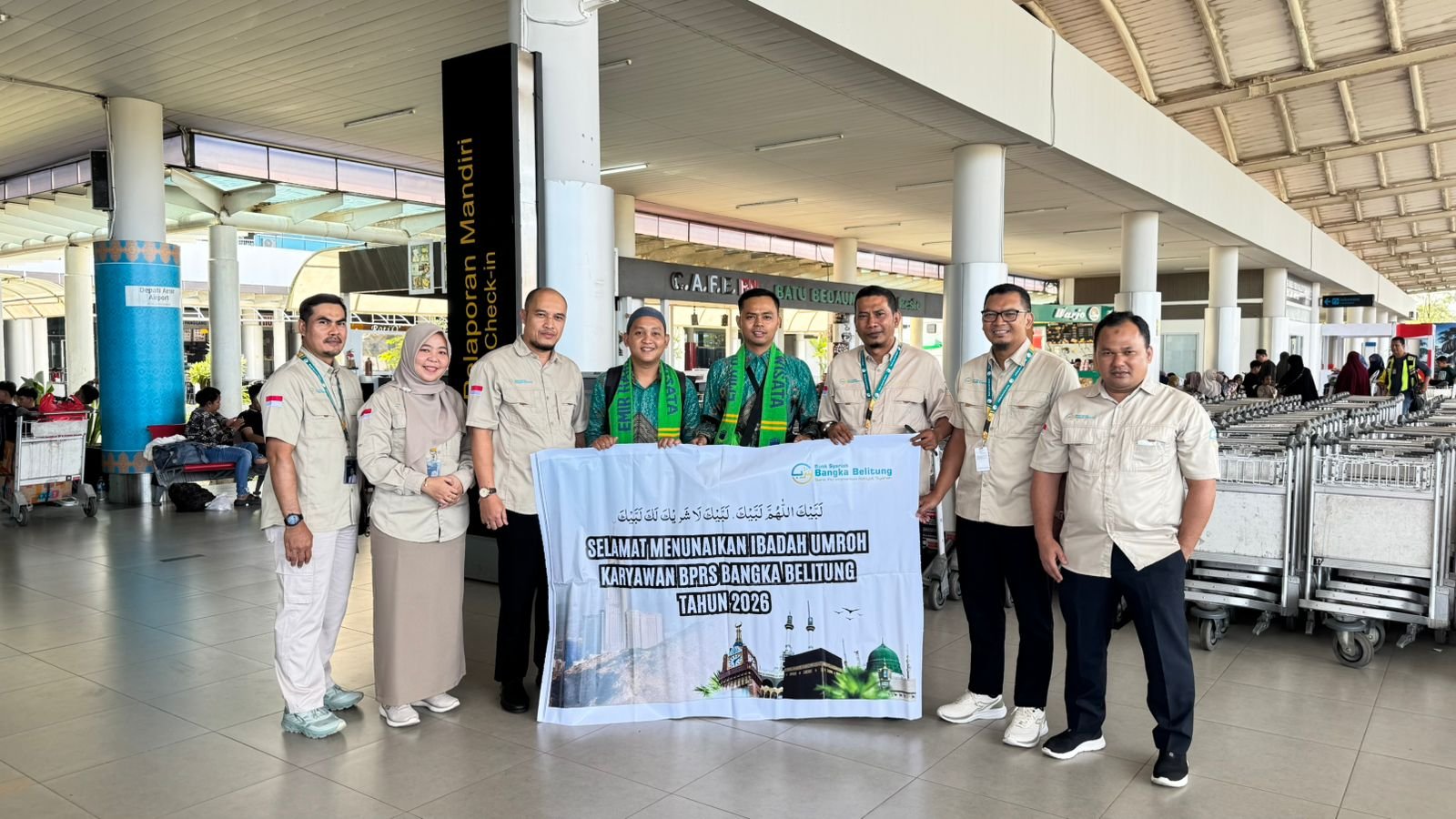 Selamat Menjalankan Umroh kepada Karyawan BPRS Bangka Belitung